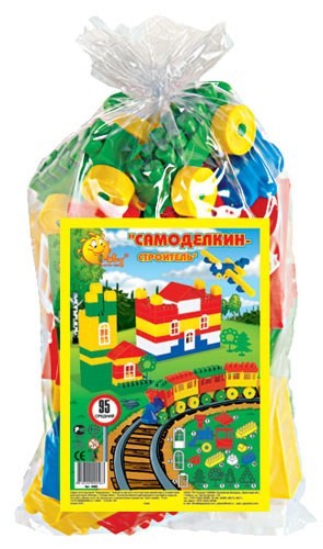 Конструктор  Строитель (средний, 95 элементов)
