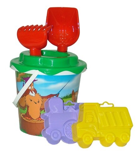 Песочный набор (самосвал+паровоз)