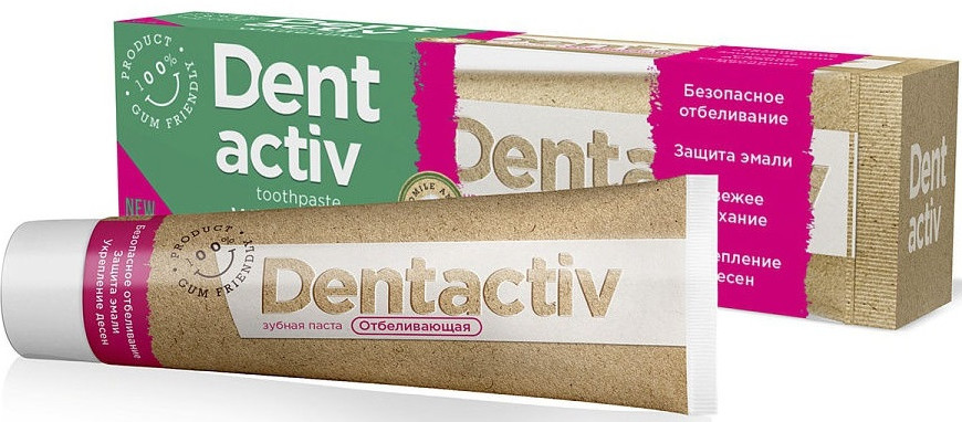 Зубная паста отбеливающая «Sparkling whiteness» | Dentactiv | Vilsen