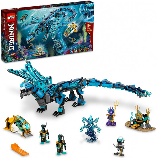 Конструктор LEGO® Ninjago 71754 Водный дракон. Water Dragon