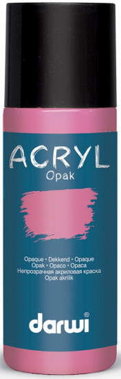 Краска акриловая «Opak», 475 розовый