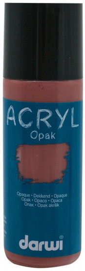 Краска акриловая «Opak», 801 шоколадный