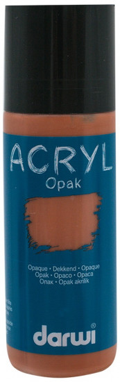 Краска акриловая «Opak», 842 коричневая охра