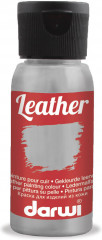 Краска для кожи «Leather», серый холодный