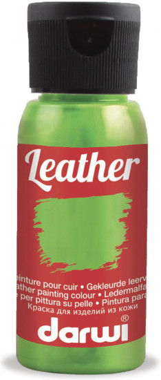 Краска для кожи «Leather», анисовый