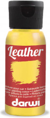 Краска для кожи «Leather», темно-желтый