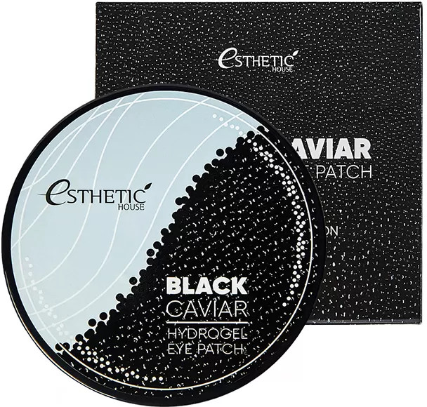 Патчи гидрогелевые для кожи вокруг глаз «Black Caviar» | Esthetic House