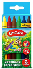 Карандаши восковые