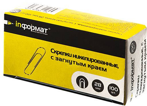 Скрепки канцелярские
