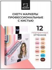 Набор спиртовых маркеров