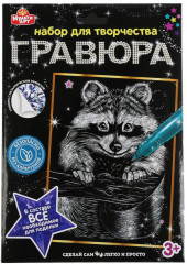 Гравюра «Енот»