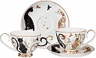 Набор чайный «Парижские коты»