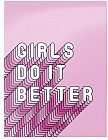 Блокнот «Go girls»