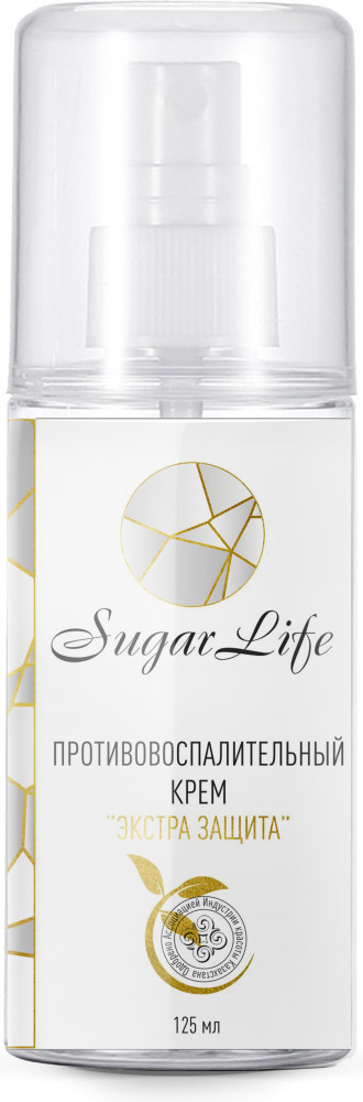Крем для лица противовосполительный «Экстра защита» | White gold | Sugar Life