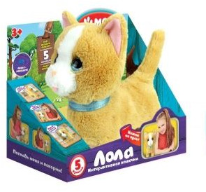 Игрушка интерактивная «Кошечка Лола»
