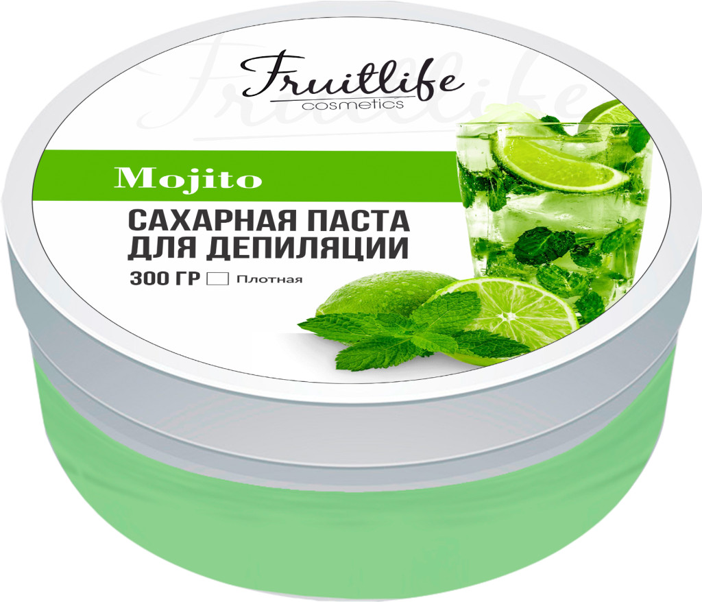 Сахарная паста для депиляции «Мохито» | Фруктовые десерты | Fruit Life