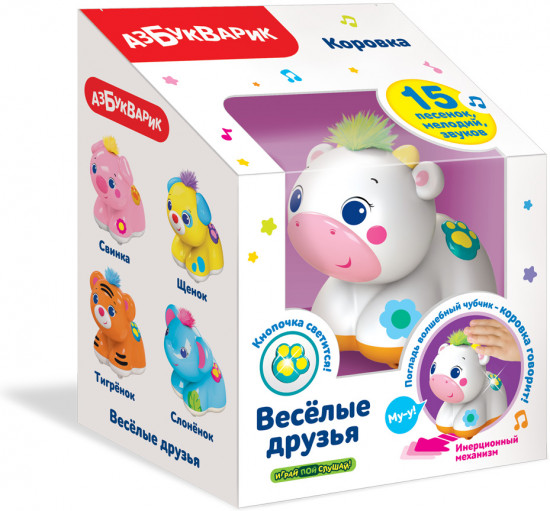 Игрушка музыкальная «Коровка»