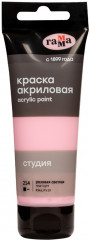 Краска акриловая, 214 розовый светлый
