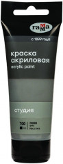 Краска акриловая, 700 серый