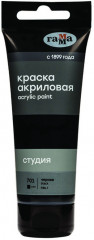 Краска акриловая, 701 черный