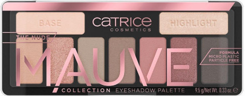 Палетка теней для век «Nude mauve», оттенок 010 Glorious rose | The Collection | Catrice
