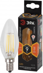 Лампа светодиодная Эра F-LED B35-9w-827-E14