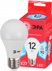 Лампа светодиодная Эра A60-12W-840-E27 R
