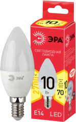 Лампа светодиодная Эра B35-10W-827-E14 R