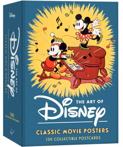 The Art of Disney: Classic Movie Posters 100 Postcards