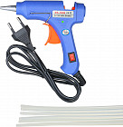 Пистолет клеевой со стержнями в комплекте