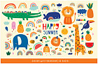 Альбом для рисования «Happy summer»
