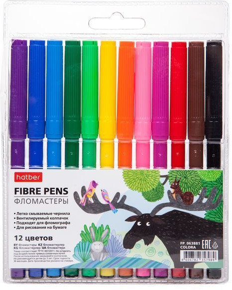 Фломастеры «Colora» | Colora | Hatber
