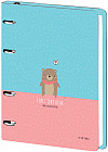 Тетрадь на кольцах «Tiny bear»