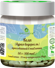 Келп прессованный в таблетки