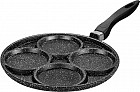 Сковорода для оладий «Чёрный мрамор»