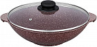 Сковорода-вок с крышкой «Рубин»