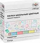 Мелки школьные цветные