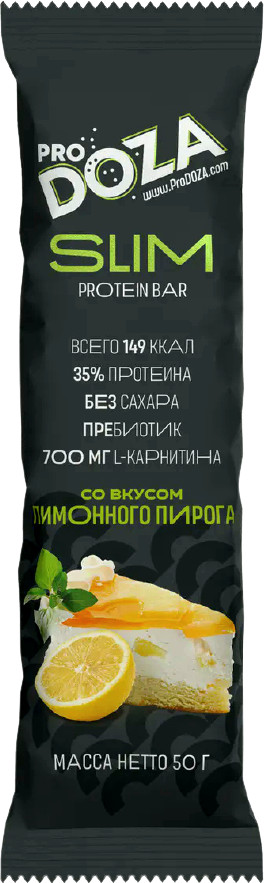Батончик протеиновый со вкусом лимонного пирога | ProDOZA