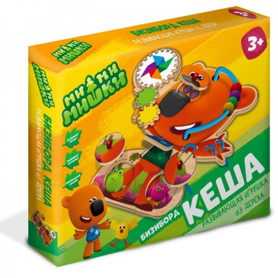 Игрушка деревянная «Ми-ми-мишки» | Ми-ми-мишки | Буратино