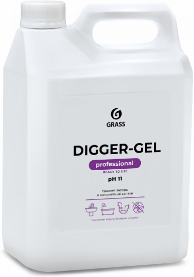 Средство для прочистки труб «Digger-gel»