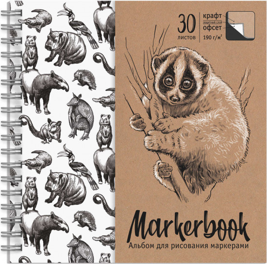 Альбом для рисования маркерами