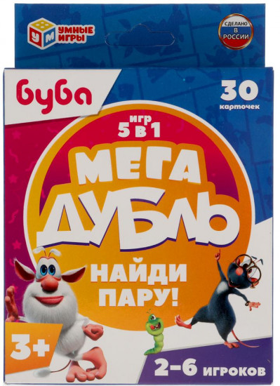 Игра настольная «Найди пару! Буба»