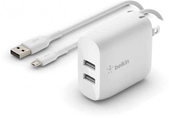 Устройство зарядное сетевое Belkin USB Micro 
