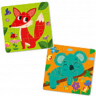 Набор мягких пазлов 2 в 1 «The Fuzzies»