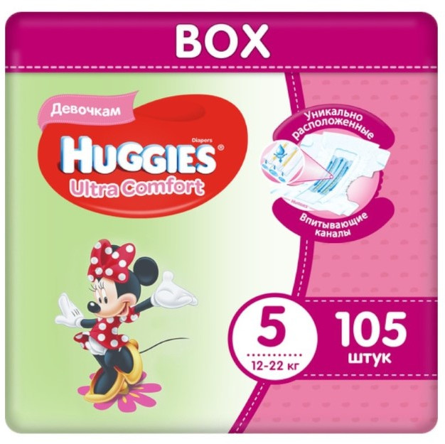 Подгузники для девочек «Ultra Comfort» | Huggies