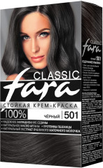 Крем-краска для волос, оттенок 501 Черный