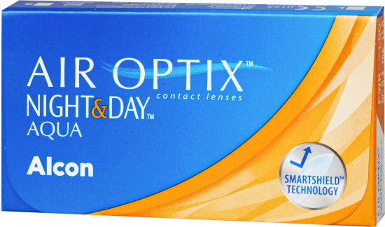 Контактные линзы Air Optix Night&Day Aqua 8,6