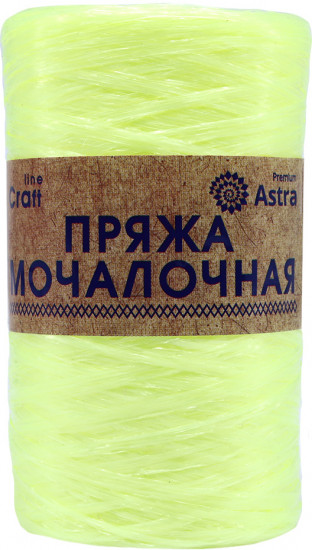 Пряжа для вязания «Мочалочная»