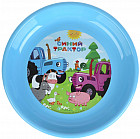Тарелка детская плоская «Синий трактор»