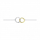 Браслет из золоченого серебра